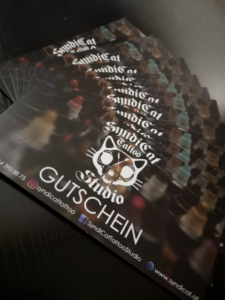 Syndicat Tattoo Studio Wien Gutschein