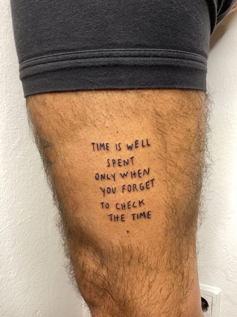 Tattoo Attila1 Lettering 1